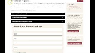 How to make research and document delivery requests
