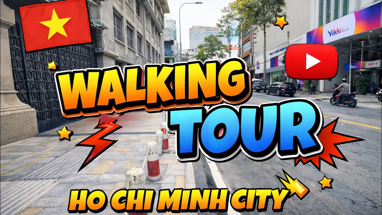 Ho chi min city (Saigon) Walking tour !! 