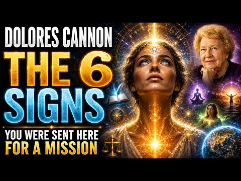 DOLORES CANNON: THE 6 SIGNS YOU WERE SENT HERE FOR A MISSION