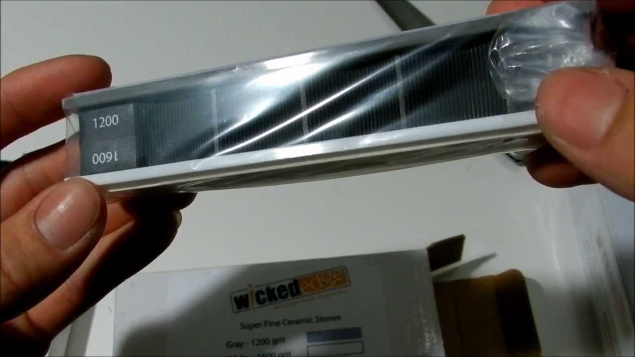 New Wicked Edge Super Fine Ceramics Stone Pack 1200 and 1600 grit