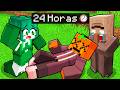 Fingí mi Muerte por 24 HORAS en Minecraft