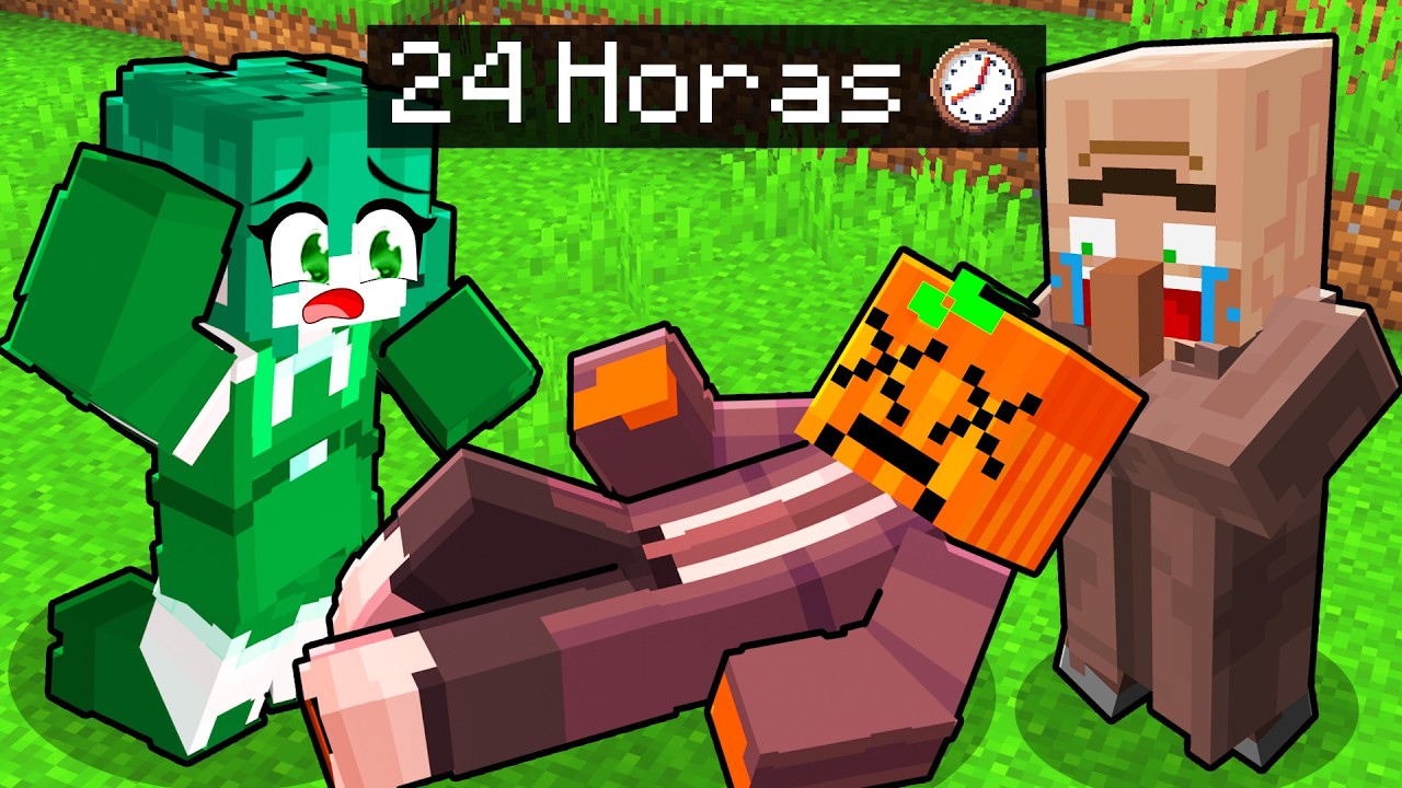 Jardred MURIÓ por 24 HORAS en Minecraft!