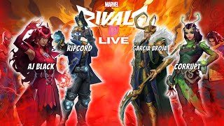 Twitch Live - Marvel Rivals (w/ Ripcord, Garcia Broja, and Corrupt)