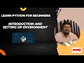 Learn Python for Beginners - Environment Setup