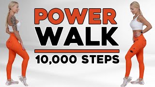 10000 Steps Walking At Home Workouts  | 4 Mile Power Walk  | Walk at Home