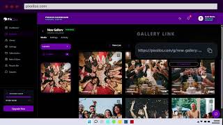 Create &amp; Share Client Galleries Easily | Pixilos Tutorial (Email, Link, WhatsApp &amp; Facebook Sharing)