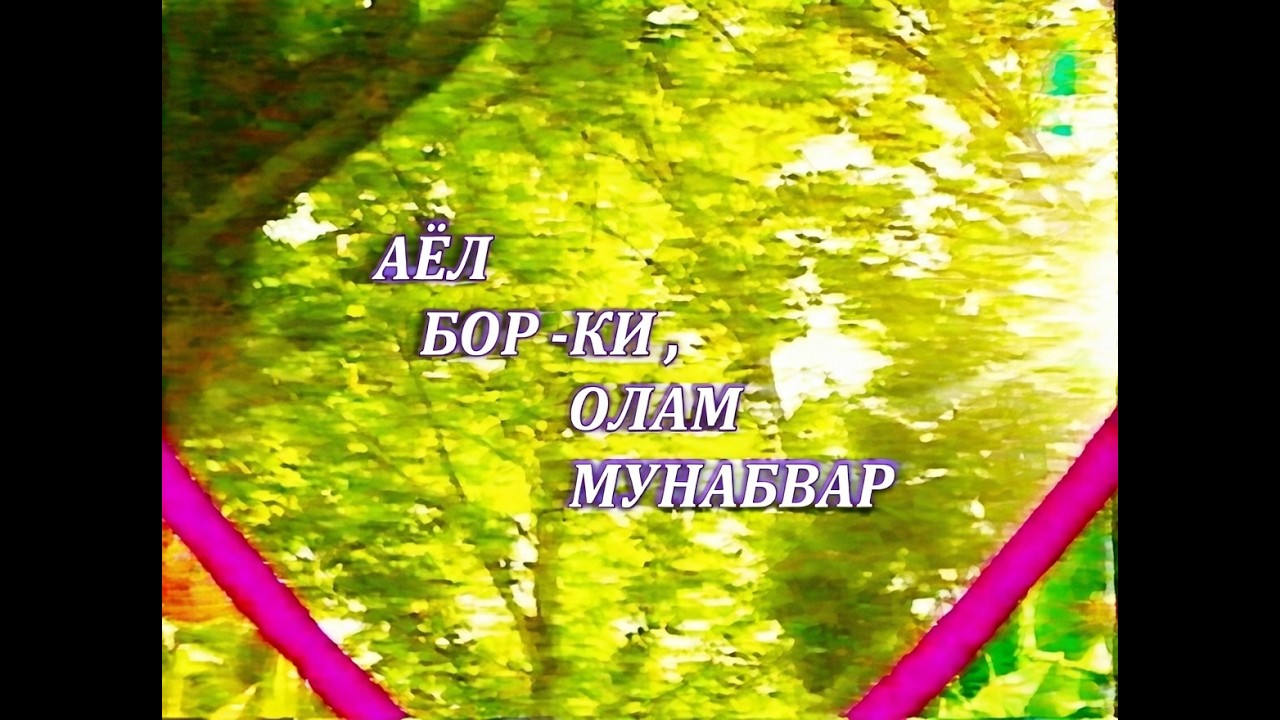 Муаллиф: Мехринисо Ойдинова. 