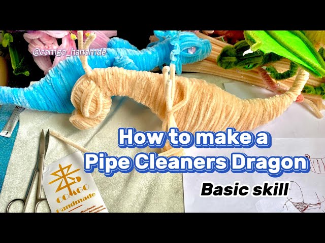 Pipe Cleaner Dragon – Pipe Cleaner Animals