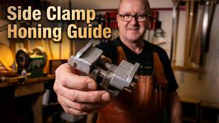 Side Clamp Honing Guide for Hand Tool Sharpening