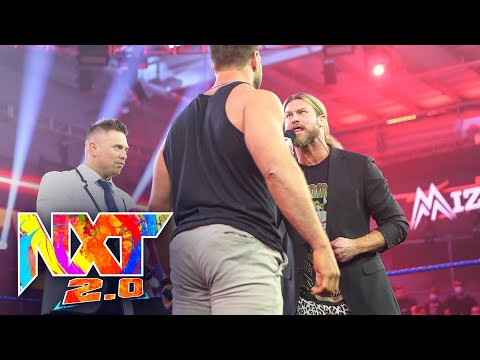 NXT Champion Dolph Ziggler joins a special NXT 2.0 edition of “Miz TV”: WWE NXT, March 15, 2022
