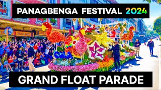 Panagbenga 2024  Grand Float Parade Full Video | Baguio City #PanagbengaFestival2024