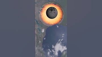 Mimas Collides With Earth