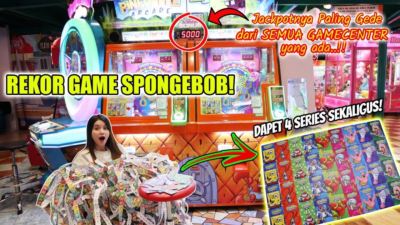 REKOR MAIN SPONGEBOB SQUAREPANTS!! DAPET 4 SERI LENGKAP SEKALIGUS!! LANGSUNG JACKPOT 30RIBU TIKET!!
