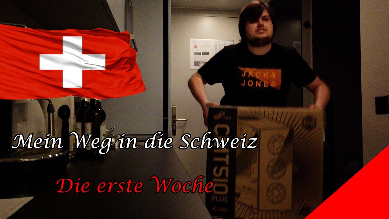 Schweiz Vlog | Der Weg in die Schweiz | Woche 1 - Teil 2 Es fängt an