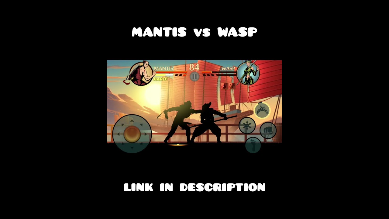 Shadow Fight 2 | Mantis vs Wasp 