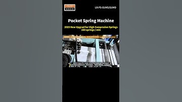 Hot Sale Next-Gen Pocket Spring Machine | LR-PS-GUMD High Compression Pocket Spring Manufacturing