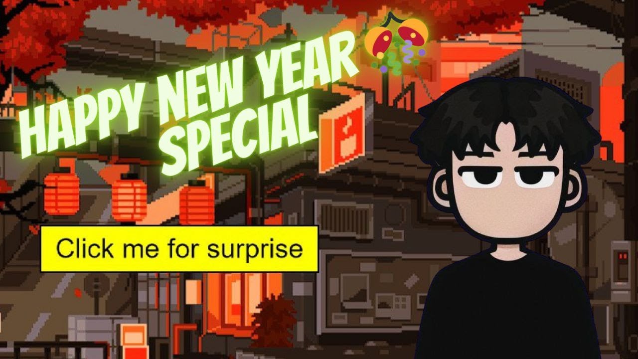 Happy New Year 2024 Webpage | HTML | CSS | JS | Special | New year ...