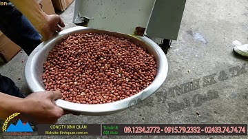 Máy rang hạt ngũ cốc đa năng Bình Quân - Chuyên rang chín các loại hạt