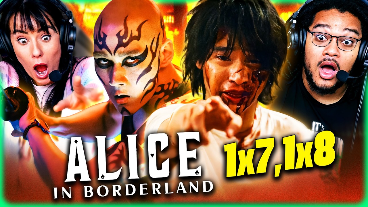 ALICE IN BORDERLAND Season 1, Episode 7 & 8 REACTION!! 今際の国のアリス | Netflix Original | Season 1 Finale