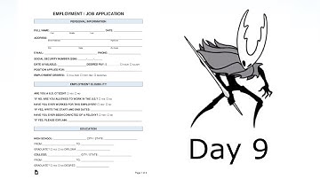 Daily Pure Vessel Until I Find A Job (Day 9)