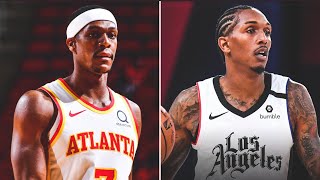 Hawks trade Rondo to Clippers for Lou Williams😳