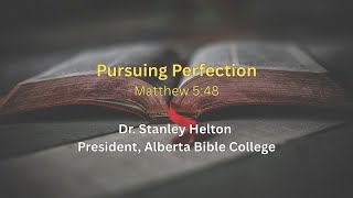 Pursuing Perfection