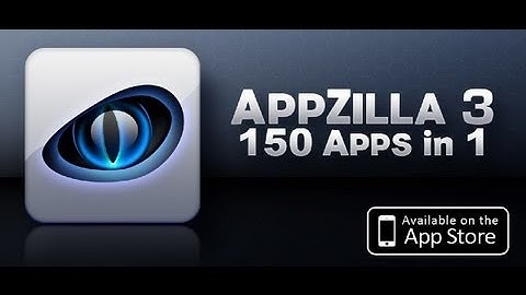 AppZilla 3 : 150 in 1! iPhone App Review (Walkthrough)