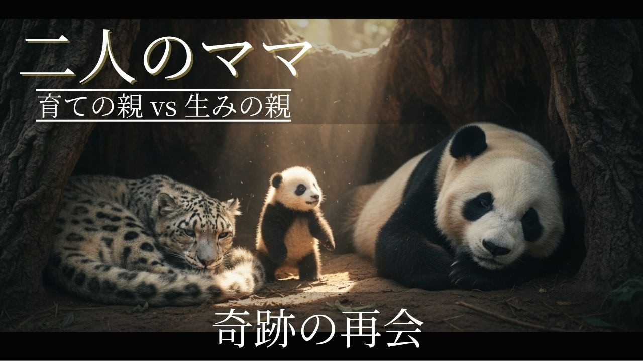 【神回】ユキヒョウがパンダを拾った「本当の理由」が判明...涙なしでは見られない奇跡の物語｜Pokoの小さな日々 Ep.7