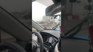 Truck crashes and bent in half. Broke the barrier in some spots. #cops #crash #daily Truck crashes and bent in half. Broke the barrier in some spots. #cops #crash #daily
