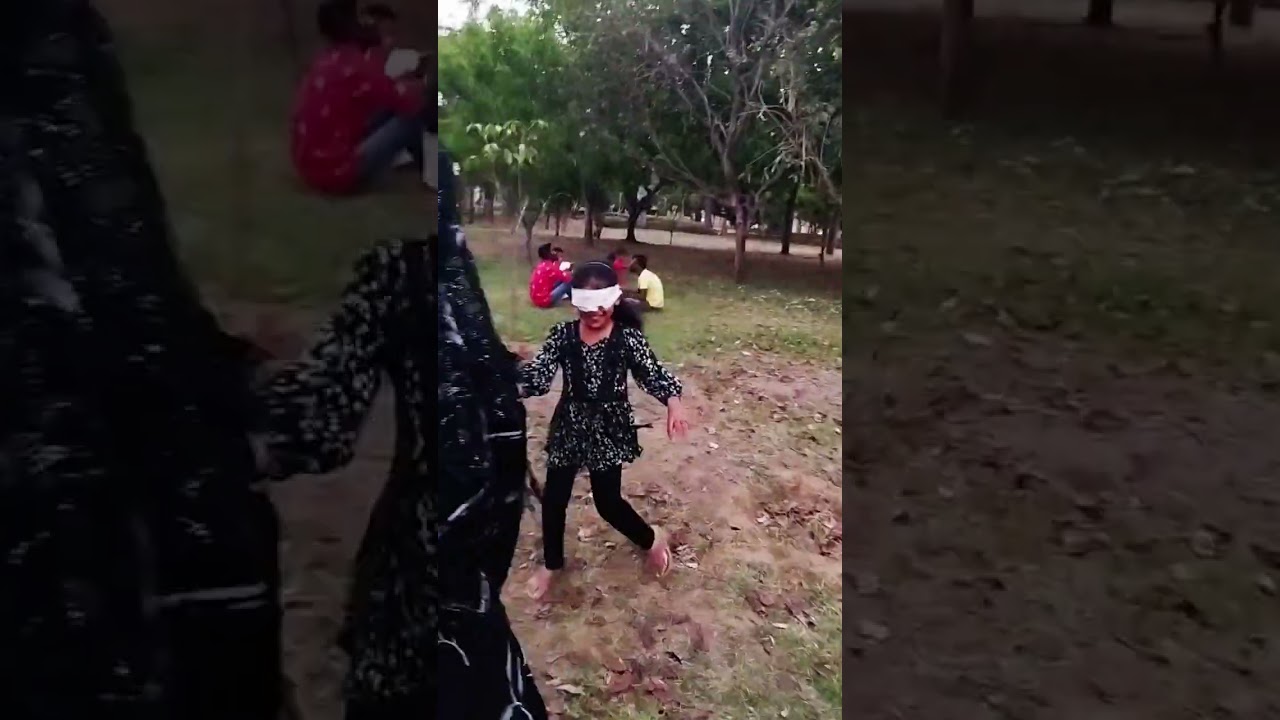 Eye Blind game!Aankhon per patti baandh kar game khelna,