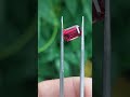 💎✨️ Natural Rhodolite Garnet Gemstone 💎 #gemcutting #gemstones #jewlry #gems #newjewelry #garnet