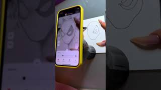 How I Drew Spider-Man Using My Phone! #art #ardrawing #stepbystepdrawing screenshot 4