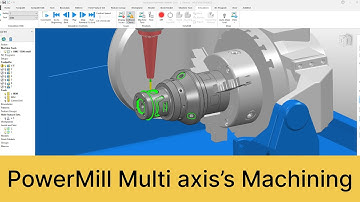 PowerMill Multi-Axis Machining | Advanced CNC Toolpaths Explained (Part 17)