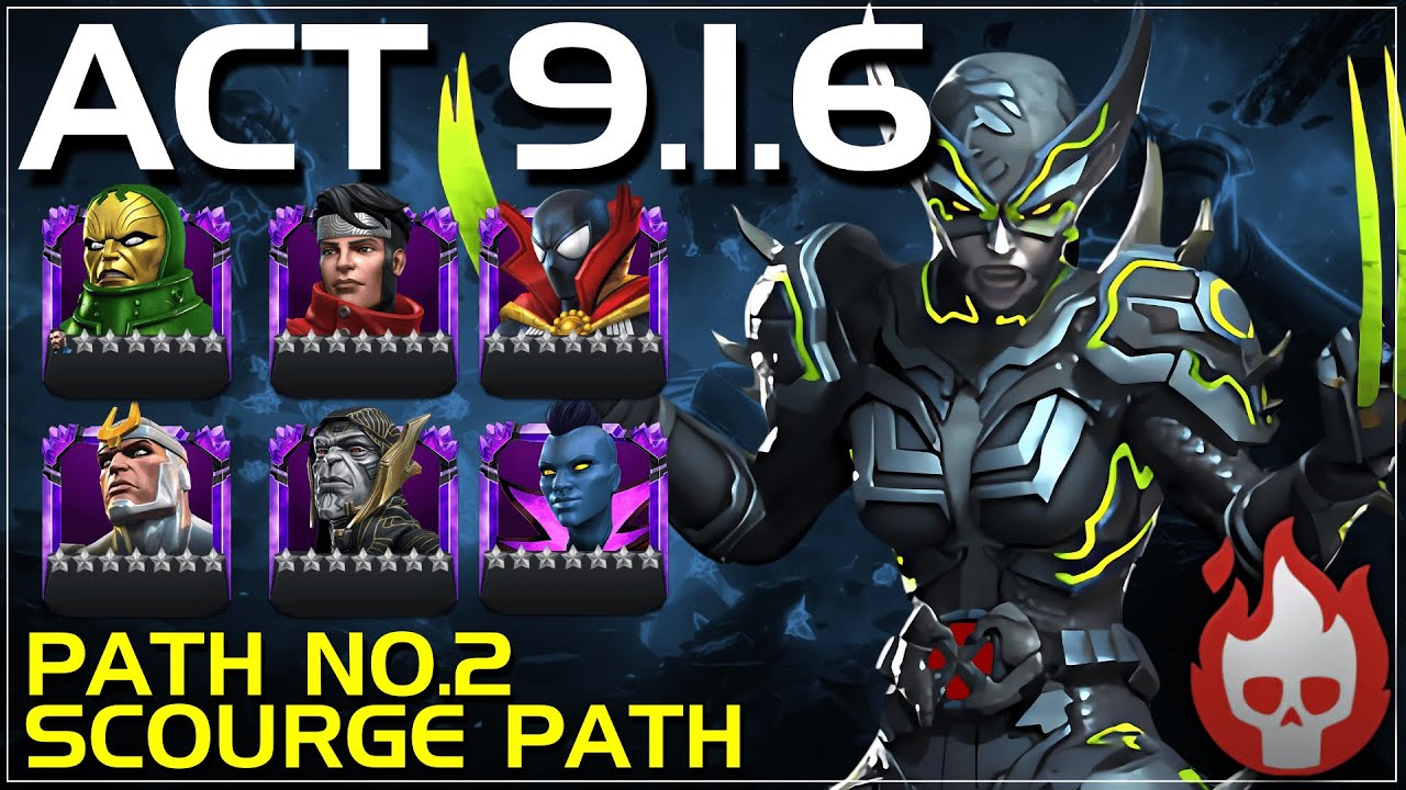 MCOC: Акт 9.1.6 - Путь 2 - Путь Бича - Гильотина 2099 против Орочи - 2024