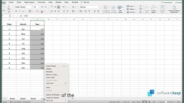 How to Group Worksheets in Excel