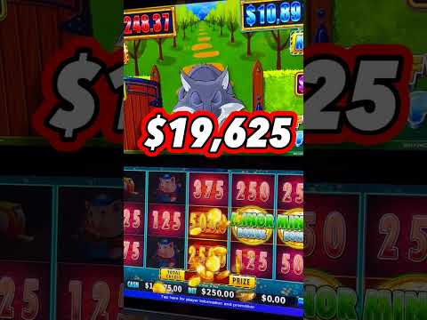 My BIGGEST Jackpot on Huff and More Puff   #vegas #slotmachines