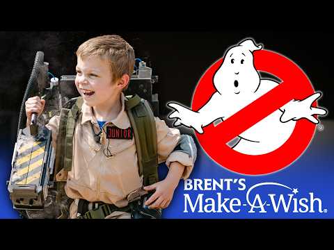 Make-A-Wish Turns Seven-Year-Old into a Junior Ghostbuster