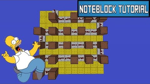 Simpsons Theme (Noteblock Tutorial)