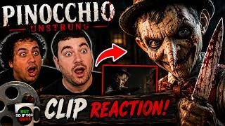 Pinocchio: Unstrung Clip Reaction | The Weird, The Bad & Bloody React to the New Horror Movie Scene