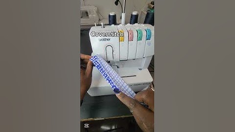 Serger VS Coverstitch #sewing #learntosew #sewingmachine #serger #brother1034d #sew #sewinglessons