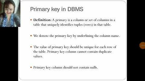 Keys in DBMS(Part II)
