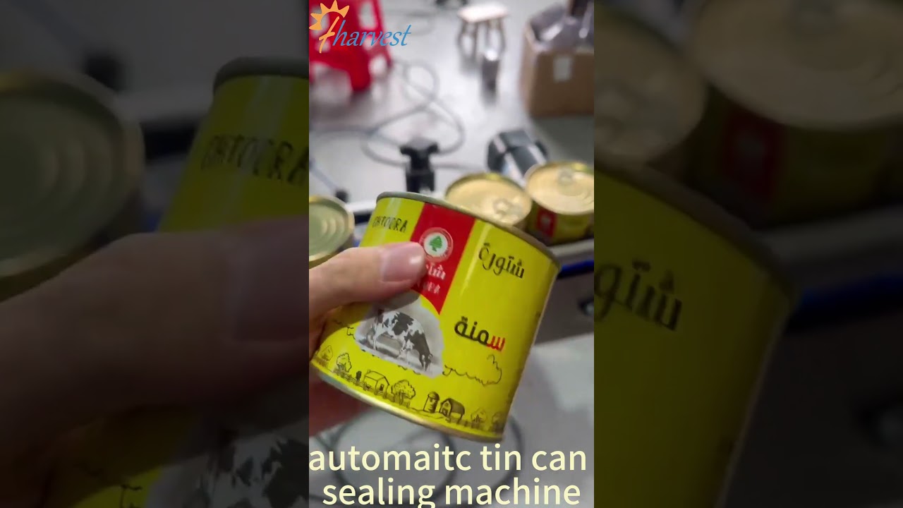 Automaitc tin can sealing machine, tin can canning seamer seaming machine, Steel and tin cans