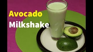 Avocado Juice - Healthy I  एवोकाडो जूस कैसे बनाते हैं I How to Make Avocado Juice I #Avocado #juice