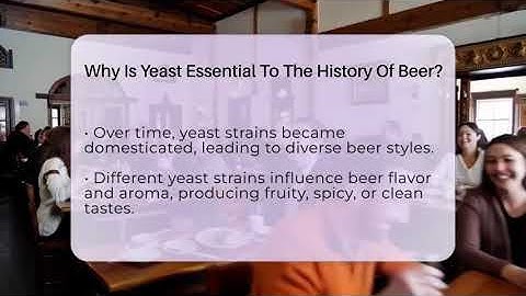 Why Is Yeast Essential To The History Of Beer? - The Pint Guy