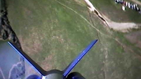 Rocket Hyper-Spin Crash  Onboard Video