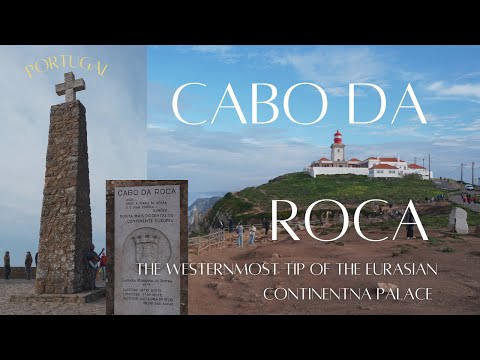 🇵🇹ユーラシア大陸最西端の地 | ポルトガルで2番目に古い灯台 | 断崖絶壁で地の果て感を体感[Cabo de roca][portgal]