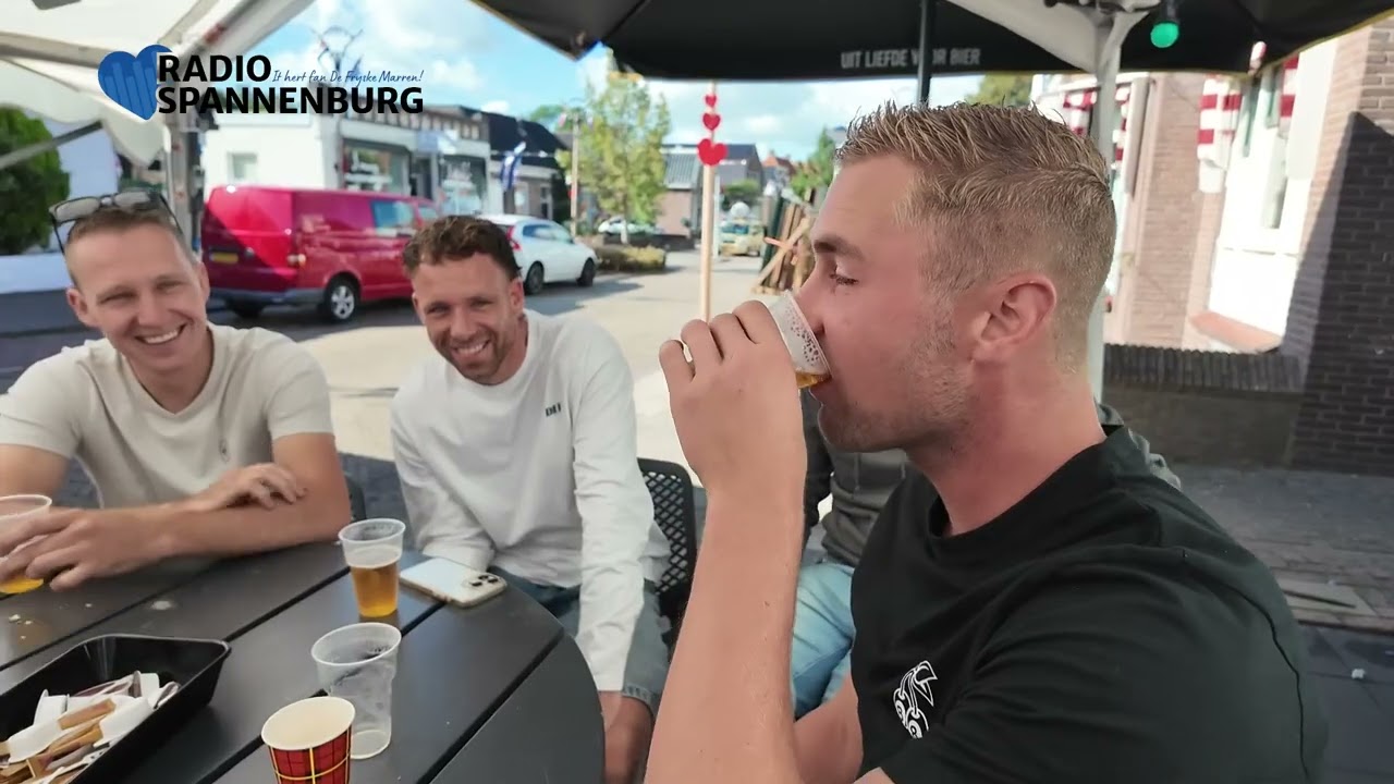 In Sint Nyk vond vorige week het bierontbijt en kampioenschap langzaam fietsen plaats