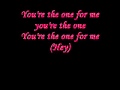 Dondria- You're the one lyrics