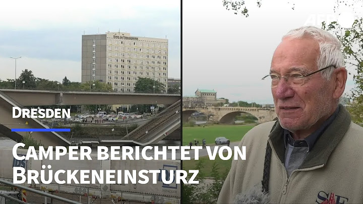 Brückeneinsturz in Dresden: "Schuld ist die Vernachlässigung der Infrastruktur" | AFP