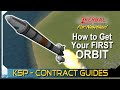 Orbit Kerbin KERBAL SPACE PROGRAM Contract Tutorials